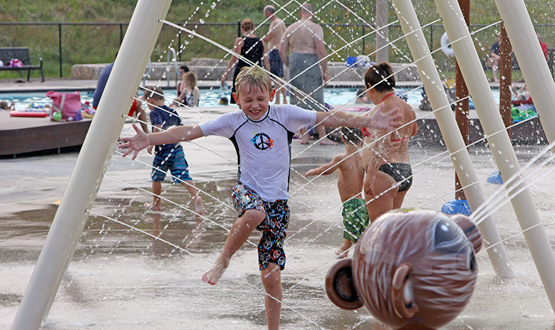 Blue Mound State Park Splashpad - Landscape Architecture - Ayres