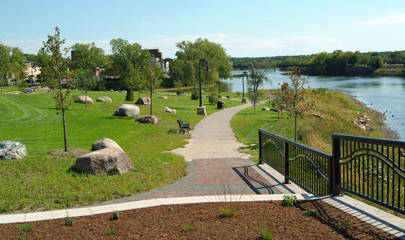 Eau Claire Phoenix Park - Landscape Architecture - Ayres